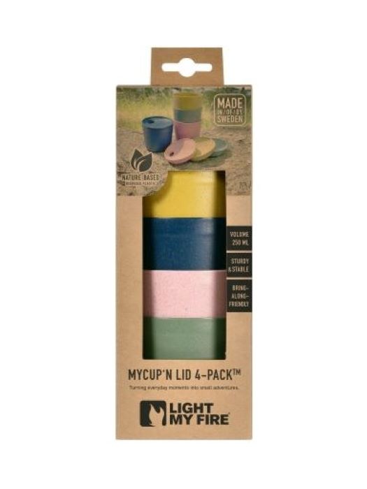Light My Fire MyCup`n Lid Short 4-pack
